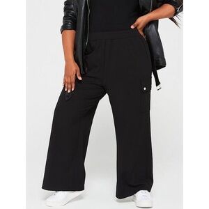 Modern Works Black Wide Leg pant NWOT size Large